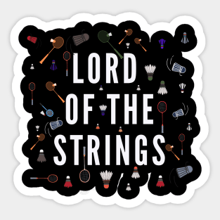 lord of the strings Sticker